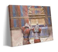 OqcEha James Tissot Paintings Wall Art Poster Prints Moses And Joshua In The Tabernacle Wall Art Painting Canvas Gift Living Room Prints Bedroom Decor Artworks 20x30inch(50x75cm)