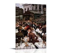 OqcEha James Tissot Paintings Wall Art Poster Prints The Artists' Wives Wall Art Bedroom Prints Home Decor Hanging Picture Canvas Paintings 20x30inch(50x75cm)