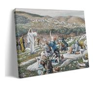 OqcEha James Tissot Paintings Wall Art Poster Prints The Healing of Ten Lepers Home Decor Wall Art Hanging Picture Print Bedroom Decorative Paintings Room Aesthetic 08x12inch(20x30cm)