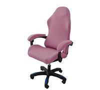 OQHAIR Ergonomic Gaming chair cover Stretch Jacquard Gaming Chair Slipcover Dustproof Anti Slip with 2 Armrest Covers with Zipper -Purple