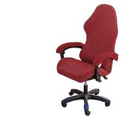 OQHAIR Ergonomic Gaming chair cover with Armrest Covers Gaming chair cover 4pc Set Stretchable Gaming Racing Seat Chair Protector -red