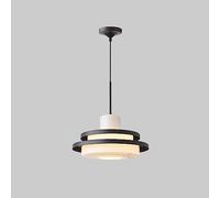 OQHAIR Medieval Chandelier Industrial Wind Band Glass Shade Red Bauhaus Bar Lighting Main Lamp Coffee Shop Kitchen Island Lamp Unique Lamp in Farmhouse Bedroom