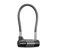 OQIMAX Long Shackle Padlock, 4 Digit Combination Padlocks with Code, Waterproof Resettable Shed Padlock, Outdoor Safety Code Lock for Gym Locker, Suitcase Bag, Bike, Small Sheds, Pet Door
