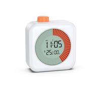 OQIMAX Visual Timer Digital, 60 Minute 3-in-1 Countdown Pomodoro Timer, LCD Display Digital Kitchen Timers with Clock, Countdown Count Up for Cooking, School, Office, Sport