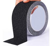 OQingluan Anti Slip Tape, 5cm*10m / 2in*33ft, Grip Tape for Steps, High Traction Safety Tape, Non Slip Stair Treads, Anti Slip Tape Outdoor Waterproof, Not Easy to Leave Residual Glue, Black