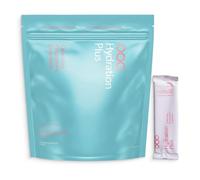 OQO® Hydration Electrolytes Sachets | Hydration Powder Packed with Vitamins B6 & B12, Sodium, Potassium, Magnesium & BCAAs - Zero Sugar Hydration Sachets | 25x Electrolyte Sachets | Strawberry