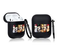 Oqplog for Airpod 2/1 Case - Hero Family, Cartoon Anime Design Cute 3D Funny for Airpods 1st 2nd Soft Silicone Cover Fashion Cool Fun Character Unique Air Pods Cases for Men Girls Women Boys Teen