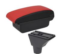 OQRDVVTT Car Center Console Armrest Storage Box With USB Interface Car Interior Decoration Accessorie For F&iat For Panda 2 (B5 3USB)