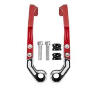 OQRDVVTT Motorbike Handguards Motorcycle Brake Handle Clutch Lever Guard Kit for B&MW S1000R S1000RR S1000 R RR HP4 2009-2020 Bow Handguard Bars Hand Protector Motorbike Handgrip Guard(Red)
