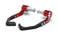 OQRDVVTT Motorbike Handguards Motorcycle Brake Lever Guard CNC Hand Guard Accessories for Suzuki GSXR600 GSXR750 SV650 2000 to 2025 Brake Handle Protects Motorbike Handgrip Guard(Red-ES (One Pair))