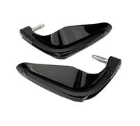OQRDVVTT Motorbike Handguards Motorcycle Handguard Protector PP Plastic PP Aluminium Alloy Handlebar Universal For Y&amaha FZ1 FZ6 Motorbike Handgrip Guard(Black)