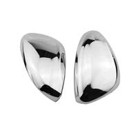 OQRDVVTT Wing Mirror Cover Cap For Peugeot 208 2014-2017 ABS Chrome Car Rear View Mirror Left Right Side Protection Cap Housing Rearview Stickers 2pcs Rearview Mirror Housing