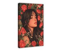 OQUAJK Greek Goddess Sophia Canvas Poster Wall Art Decor Print Picture Paintings for Living Room Bedroom Decoration 20x30inch(50x75cm)