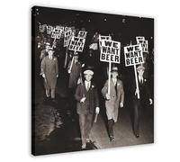 OQUAJK We'd Like Some Beer. Canvas Poster Bedroom Decor Landscape Office Room Decor Gift 16x16inch(40x40cm)