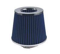 OQUGRHR 76mm Universal Performance High Flow Cone Air Intake Filter Blue