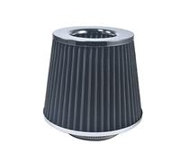 OQUGRHR 76mm Universal Performance High Flow Cone Air Intake Filter Grey