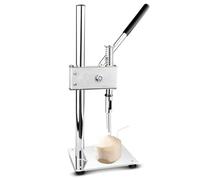 OQUQO Coconut Opener Machine, Stainless Steel Coconut Opener Tool Set, Young/Tender Coco Nut Opening Kit