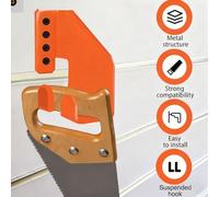 - or Direction Vertical Shovels Horizontal for Device Rack Chainsaws Installation Heavy-Duty Brooms Hoses Chainsaw Wall Metal Holder Hanging Configurable Mount