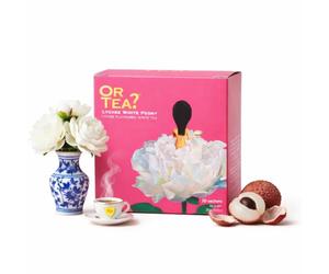 Or Tea? Lychee White Peony | 10-Sachet Box (4 Box Pack)