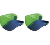 OR8 Wellness Narrow 3/4 Length Orthotic Insoles. High Performance. Comfort Fit. Weak & Fallen Arches. Flat Feet & Plantar Fasciitis. Arch Support (M 7-8.5 Green) (Pack of 2)