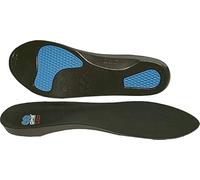 OR8 Wellness OrthoLuxe PU Foam Unisex Orthotic Shoe Insoles with Arch Support & Heel Cushion for Athletic & Work Shoes. Helps Plantar Fasciitis. Ultimate Comfort for Sore Feet. Black (Medium 7-8.5)