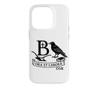 Ora Et Labora Benedictine Catholic Monastic Prayer and Work Case for iPhone 14 Pro