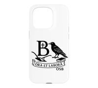 Ora Et Labora Benedictine Catholic Monastic Prayer and Work Case for iPhone 15 Pro