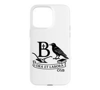Ora Et Labora Benedictine Catholic Monastic Prayer and Work Case for iPhone 15 Pro Max