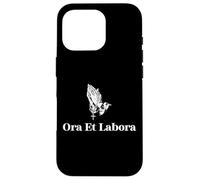 Ora Et Labora - Christian Catholic Case for iPhone 16 Pro