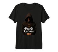 Ora Et Labora - Christian Catholic Premium T-Shirt