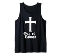 Ora Et Labora - Praying and Working - Catholic Tank Top