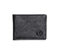 ORA LEATHER Wallet for Men | RFID Blocking with 2 ID Windows, Extra Capacity Bifold Wallet for Men - RFID Blocking Genuine Leather Wallet Luxury Black