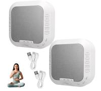 Ora Sound Machine Solfeggio Frequencies, Portable White Noise Sound Machine, 28 Soothing Sounds,Three Timing Modes, for Yoga, Rest, Thinking, Writing (2PCS, one Size)