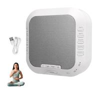 Ora Sound Machine Solfeggio Frequencies, Portable White Noise Sound Machine, 28 Soothing Sounds,Three Timing Modes, for Yoga, Rest, Thinking, Writing (1PC, one Size)