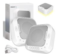 Ora Sound Machine Solfeggio Frequencies, Solfeggio Frequencies Sound Machine with 28 Soothing Sounds & 3 Timer Modes, White Noise Sound Machine for Sleeping Relaxation (2PCS)