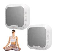 Ora Sound Machine Solfeggio Frequencies, White Noise Sound Machine 28 Soothing Sounds,3 Timer Modes, Soft Night Light,for Sleep, Relaxation, Office Travel.(2pcs)