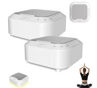 Ora Sound Machine Solfeggio Frequencies, White Noise Sound Machine, Portable Sound Machine for Meditation Sleeping Yoga, 28 Soothing Sounds, 3 Timer Modes, Long Battery Life, Soft Night Light