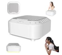 Ora Sound Machine Solfeggio Frequencies, White Noise Sound Machine, Portable Sound Machine for Meditation Sleeping Yoga, 28 Soothing Sounds, 3 Timer Modes, Long Battery Life, Soft Night Light