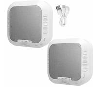 Ora Sound Machine Solfeggio Frequencies,White Noise Sound Machine, Sound Machine with 28 Soothing Sounds & 3 Timer Modes, for Yoga, Rest,Thinking,Writing(2pcs)