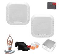 Ora Sound Machine Solfeggios Frequencies, Portable Sound Machine White Noise Machines with 28 Soothing Sounds, for Meditation, Sleeping, Yoga, 3 Timer Modes, Soft Night Light (2Pcs, one Size)