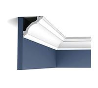 Orac Cornice moulding C213 200 cm x 8 cm x 8 cm Rigid polyurethane foam pre-primed