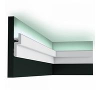 Orac Decor C394 Contemporary Coving Or Led Lighting Moulding 4 Pack - 8 Metres