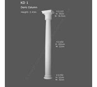 Orac Decor Kd1 Doric Square Capital Column