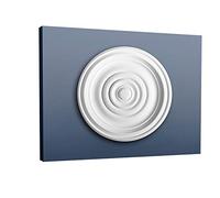 Ceiling Rose Rosette Orac Decor R08 LUXXUS Medallion Centre quality classic style decor white 38 cm = 15 inch diameter