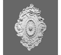 Orac Decor R22 Extravagant Leaf And Flower Motifs Ceiling Rose
