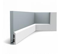 Orac Decor Sx183-Ral9003 Painted Skirting Moulding 8 Pack - 16 Metres