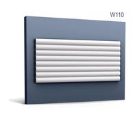 Orac Decor 3D Wall Panel W110 Modern Hill White 2 m