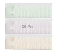 ORACHA 30pcs 30*40cm Zip Lock Bags- Reusable Space Saving Hospital Bag Maternity Essentials- Frosted Waterproof Travel Bags Organiser- Plastic Resealable Clothes Bags with Vents for Shoes, Toiletries