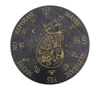 Oracle Board Dowsing - Talking Mat Carved | Divination Tool
