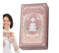 Oracle Cards - Joyful Tarot Cards | Fortune Telling Board Game Deck | English Version Standard Design | Entertainment Theme | Divination Utility, Friends Gathering Favors, Fate Insight Gear,